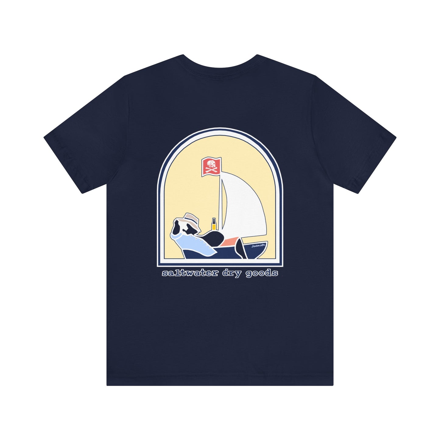 Fat Man In a Sailboat Unisex Tee