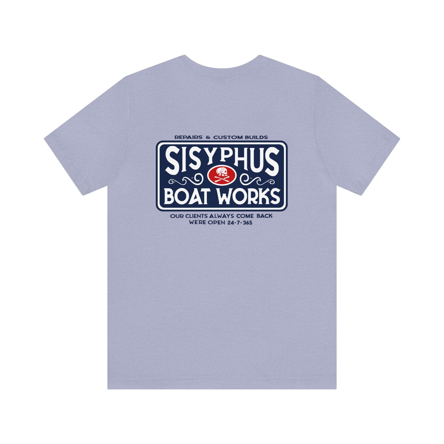 Sisyphus Boat Works Unisex Tee