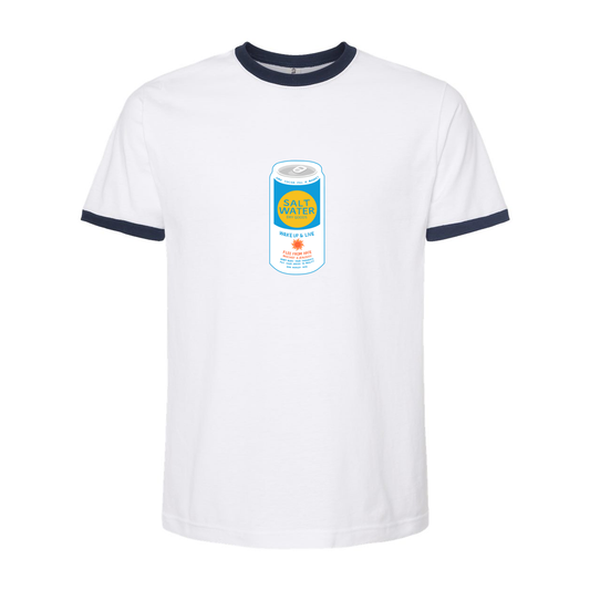 Wake Up & Live Unisex Ringer T-Shirt